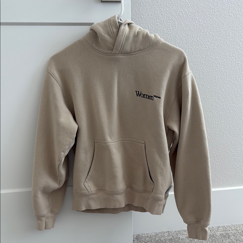 Aritzia Community Women's Beige Hoodie